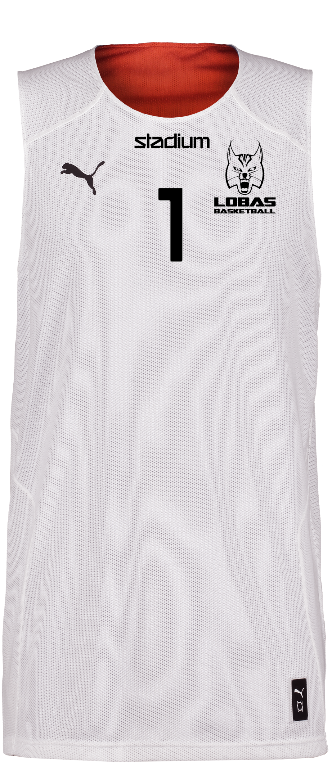 PUMA, Hoops Team Reverse Practice Jersey