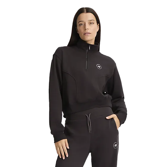 401873102101 RĂ–HNISCH W Soft Sweat Half Zip 401873102101 RĂ–HNISCH W Soft Sweat Half Zip Model01 Detail