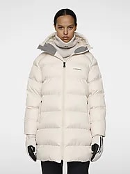 W Baryl Padded Parka - Moonbeam Model01 Small1x1