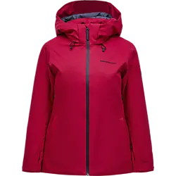 W Anima Insulated Jacket - Tech Burgundy Standard Small1x1