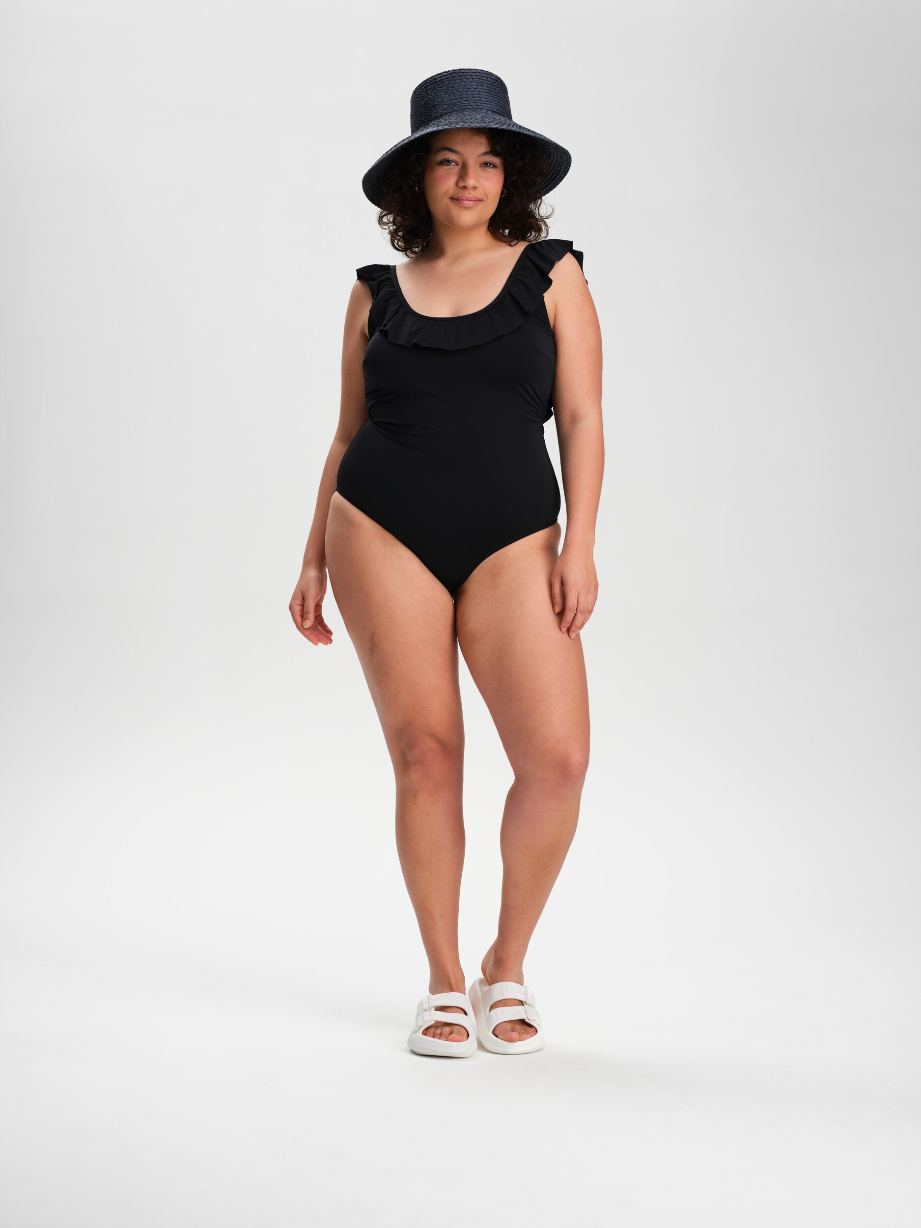 SOC, W Beach Frill Suit