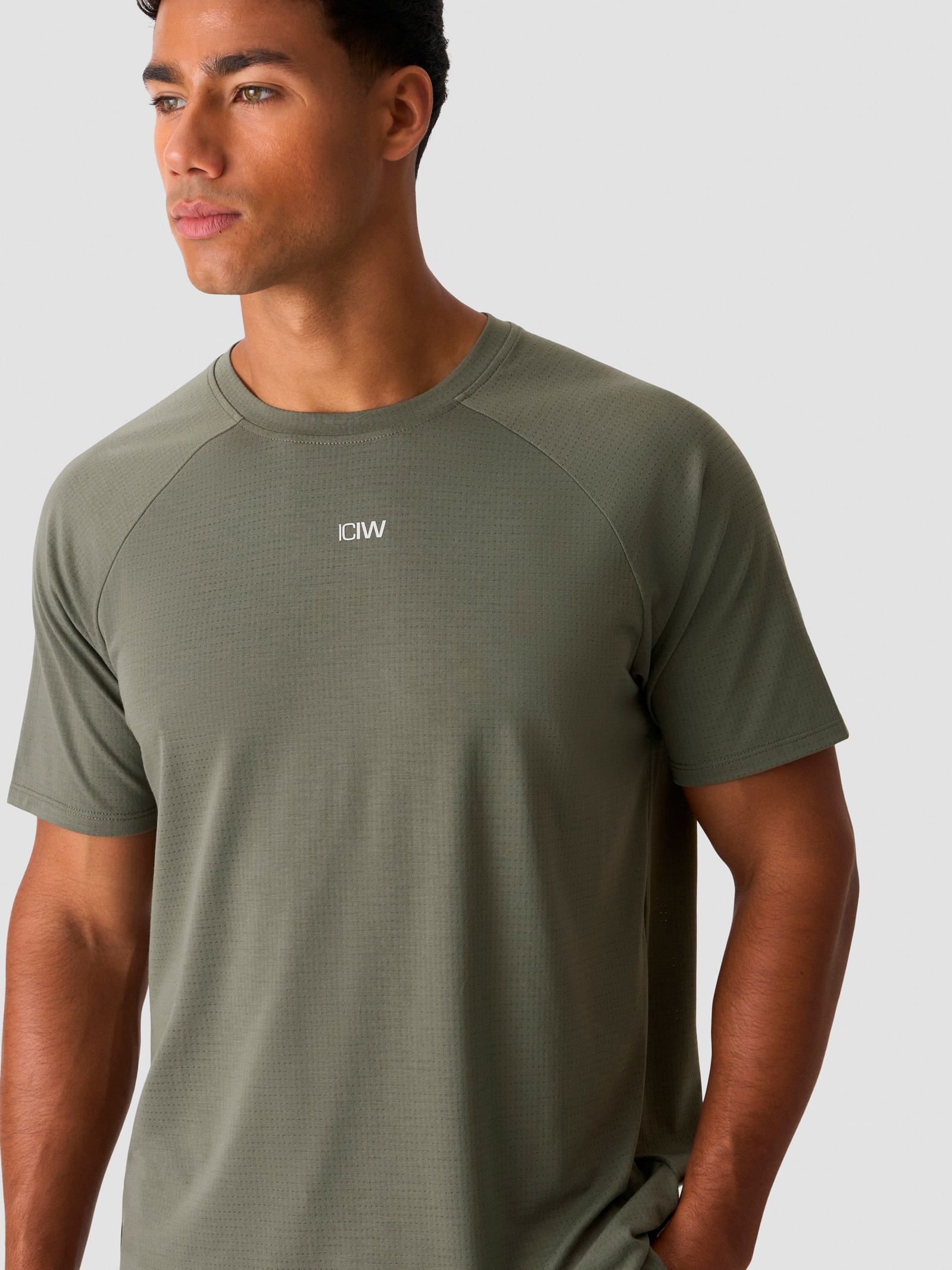 ICANIWILL, M STRIDE RAGLAN TEE DRI-RELEASE