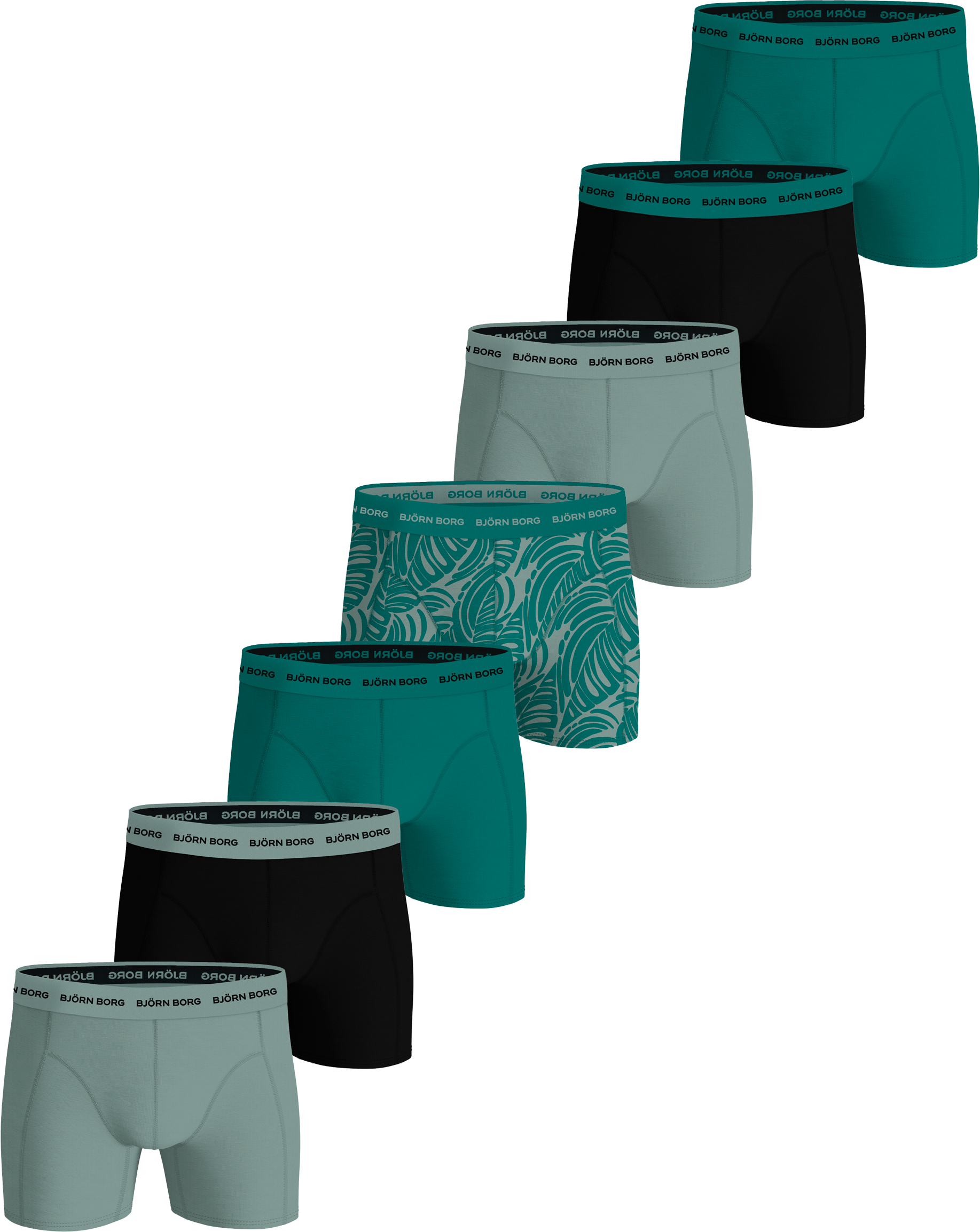 
BJ&Ouml;RN BORG, 
M COTTON STRETCH BOXER 7P, 
Detail 1
