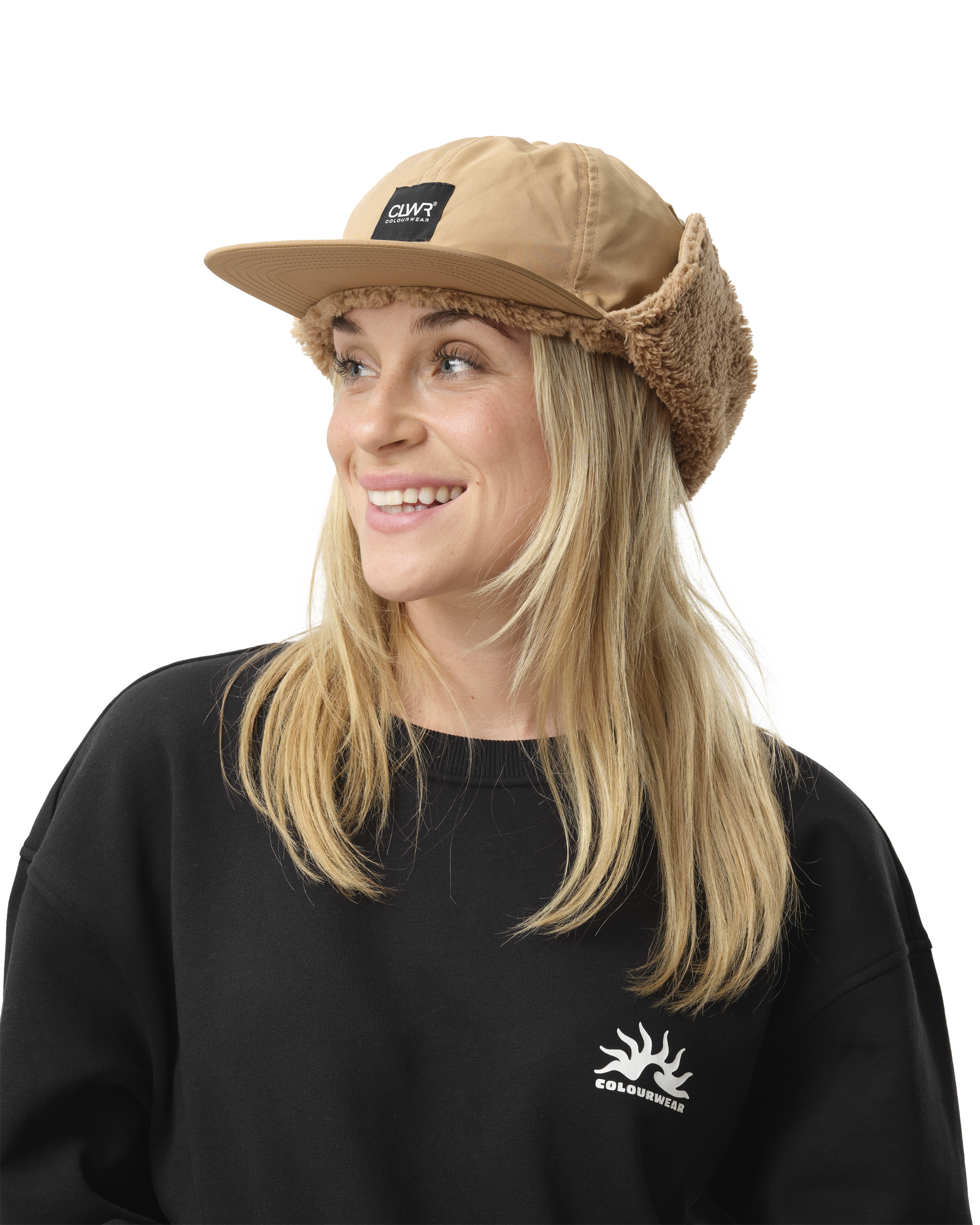 COLOUR WEAR, U Flap Cap