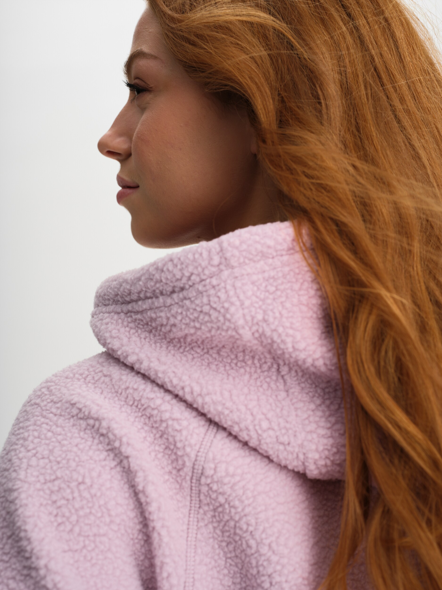 EVEREST, Pile Long Hood, Pitk&auml; Fleecetakki, Naisten