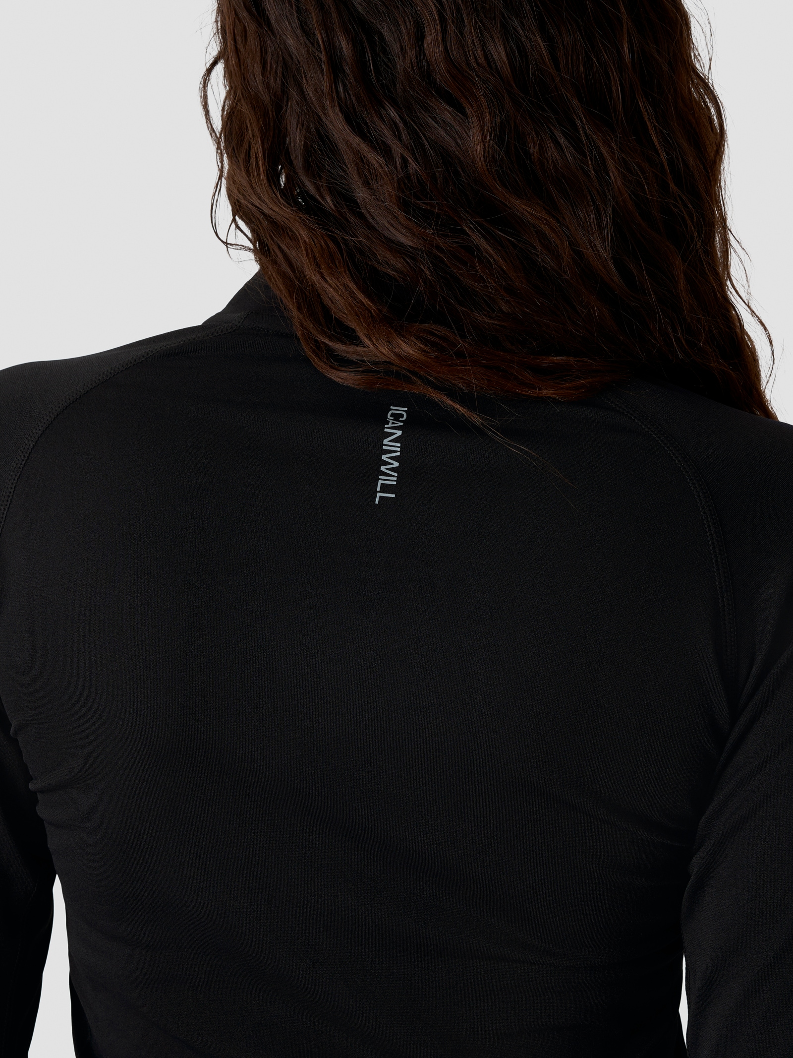 ICANIWILL, DEFINE SEAMLESS 1/2 ZIP W