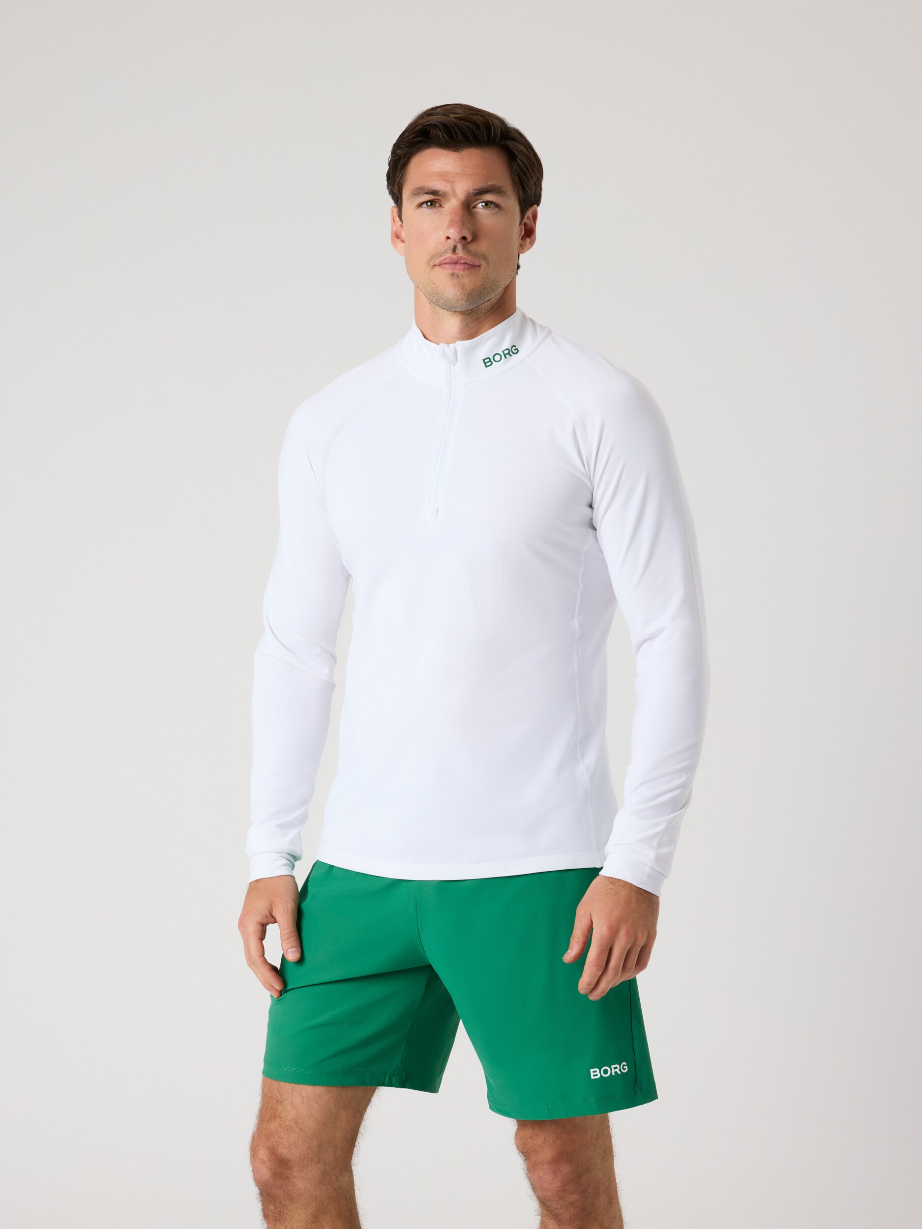 
BJ&Ouml;RN BORG, 
BORG GOLF MIDLAYER HALF ZIP, 
Detail 1

