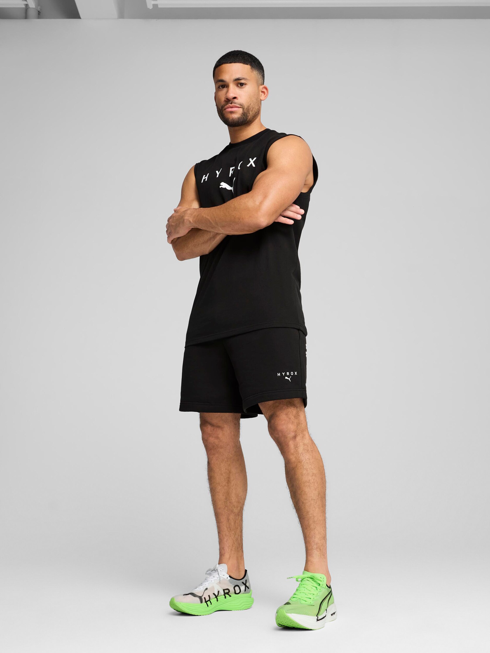PUMA, UNISEX PUMA X HYROX CUTOFF TANK