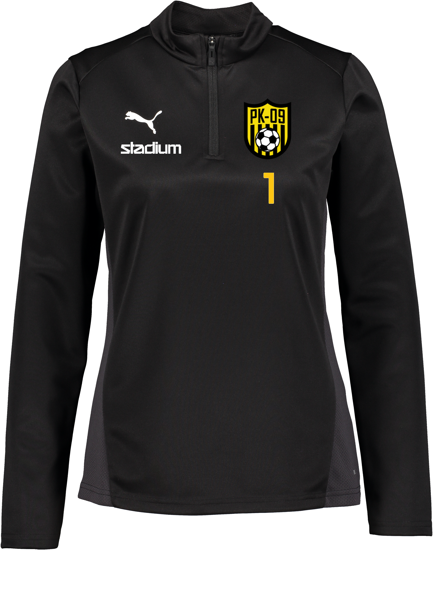 
PUMA, 
T Goal 1/4 Zip W, 
Detail 1
