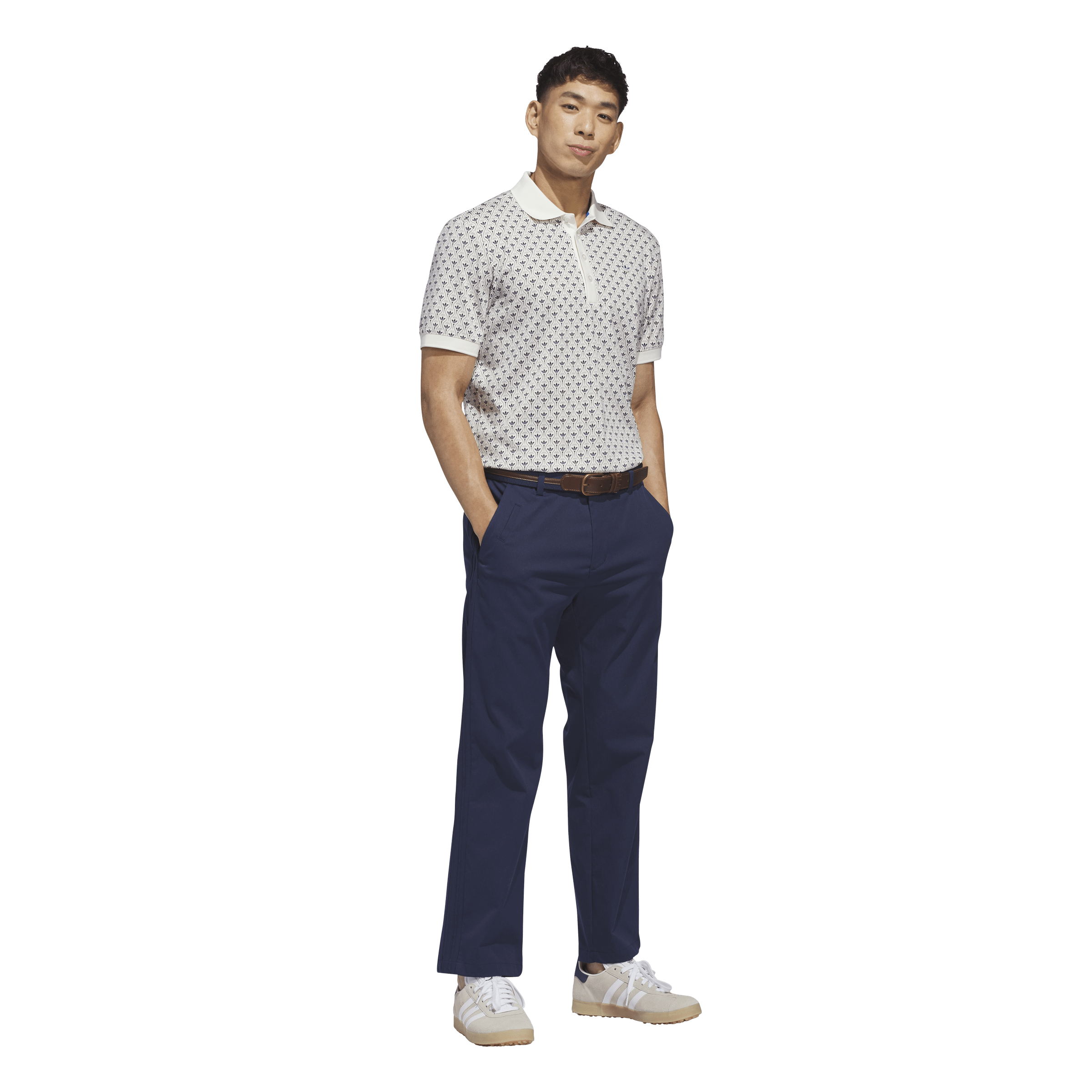 ADIDAS ORIGINALS, M S NOV AOP POLO