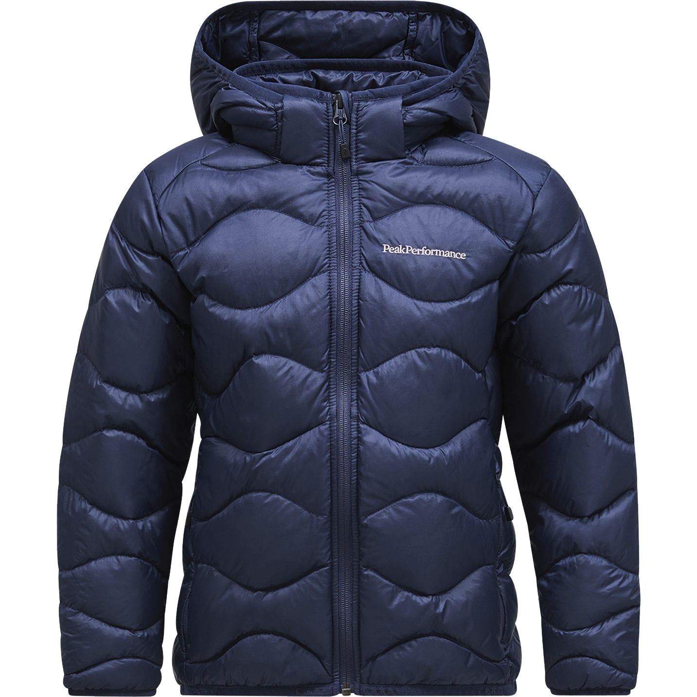 
PEAK PERFORMANCE, 
J Helium Down Hood Jkt, 
Detail 1
