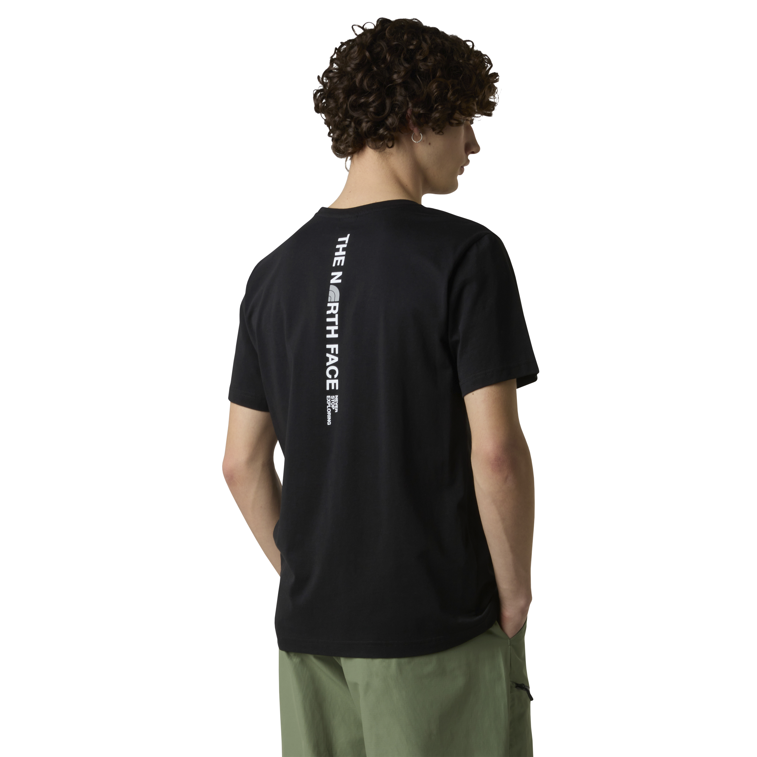 THE NORTH FACE, M Vertical Logo Ss Tee