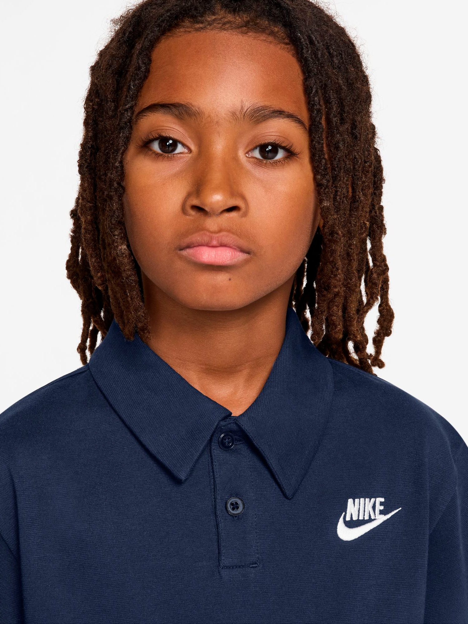 NIKE, J NSW CLUB KNIT SS POLO LBR