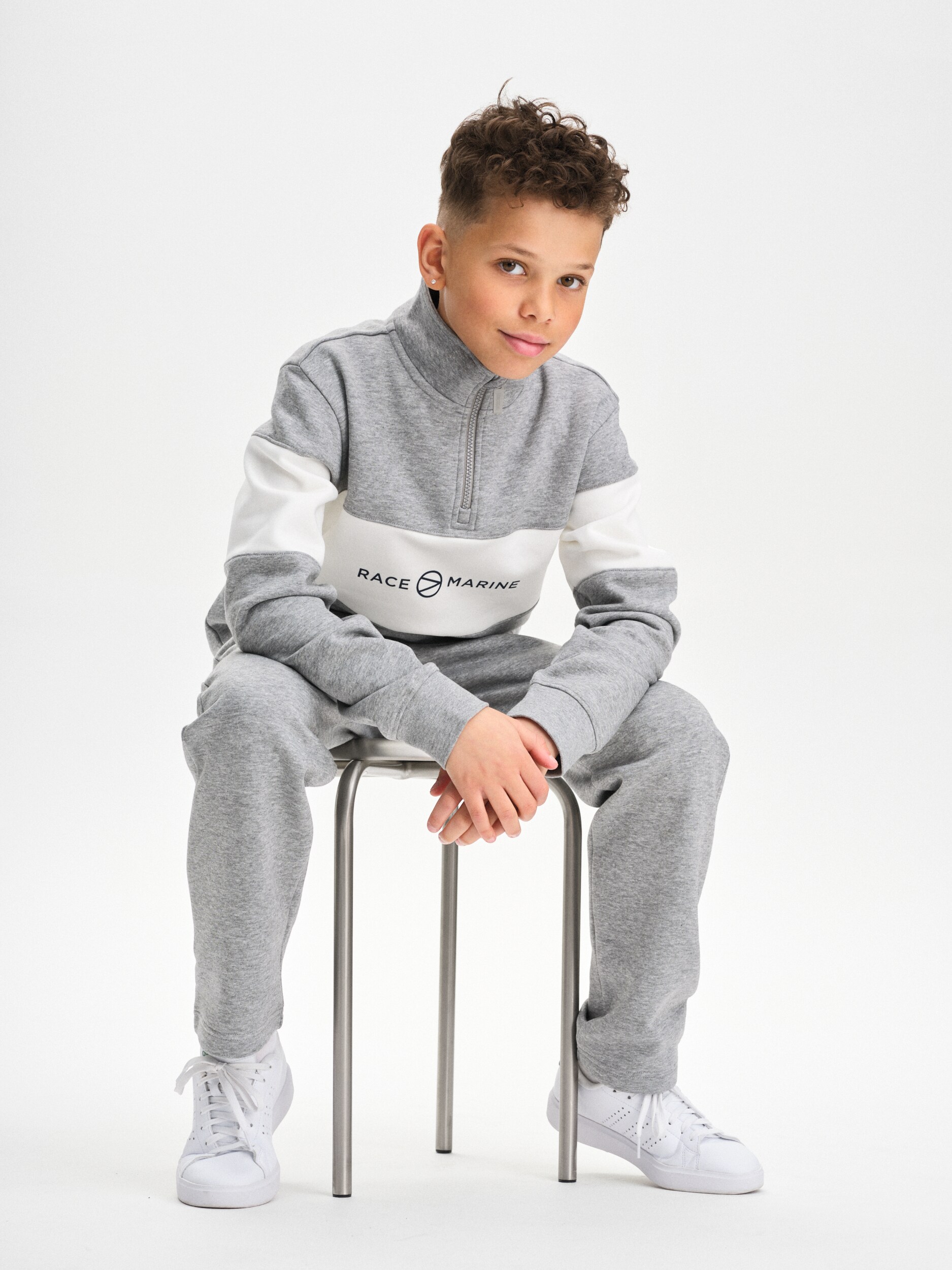 RACE MARINE, J RACE HALF ZIP
