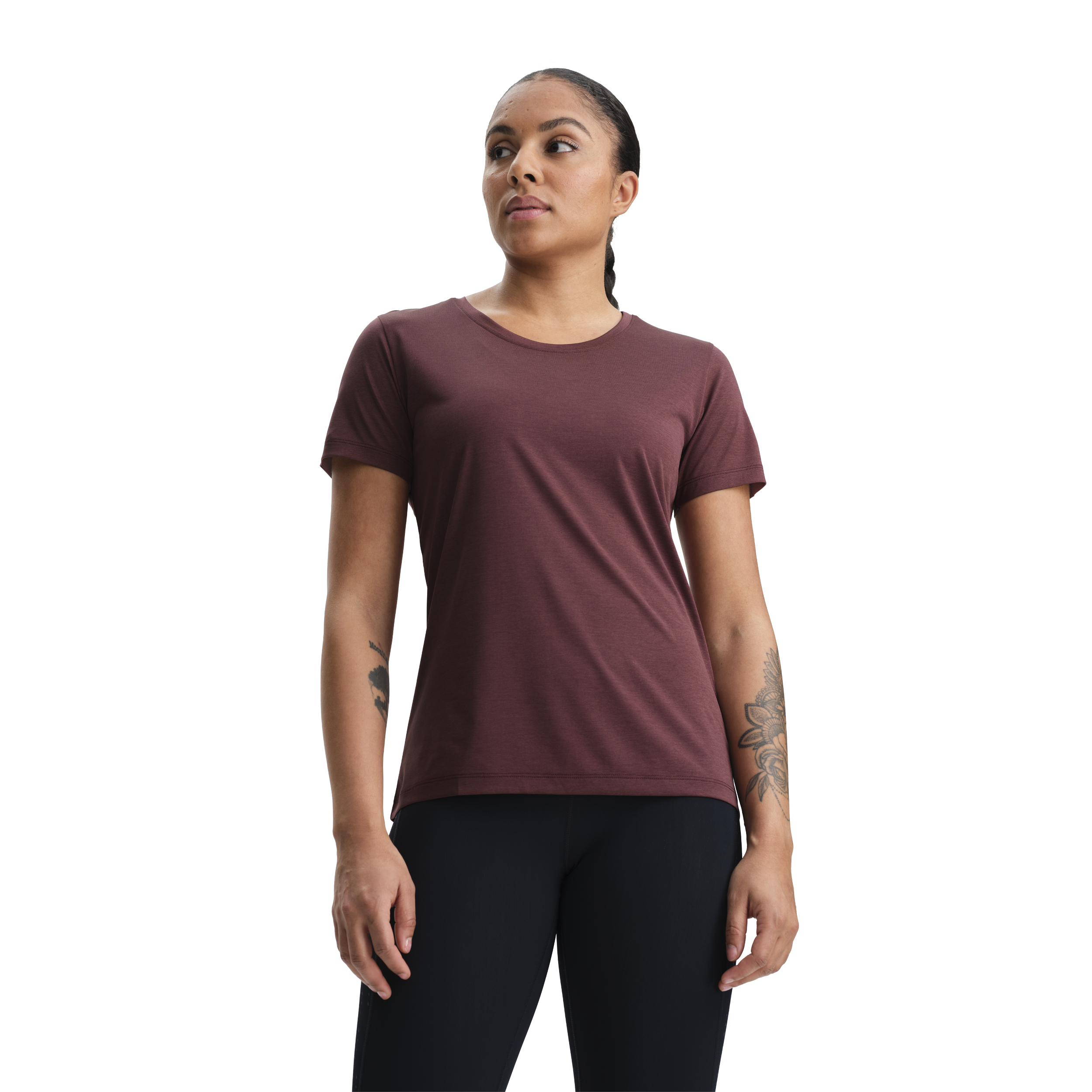 
SOC, 
W Run Tee, 
Detail 1
