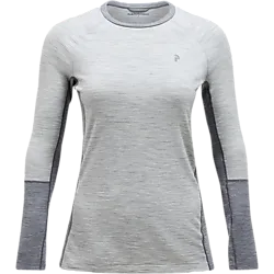 W Magic Crew - Med Grey Melange Standard Small1x1