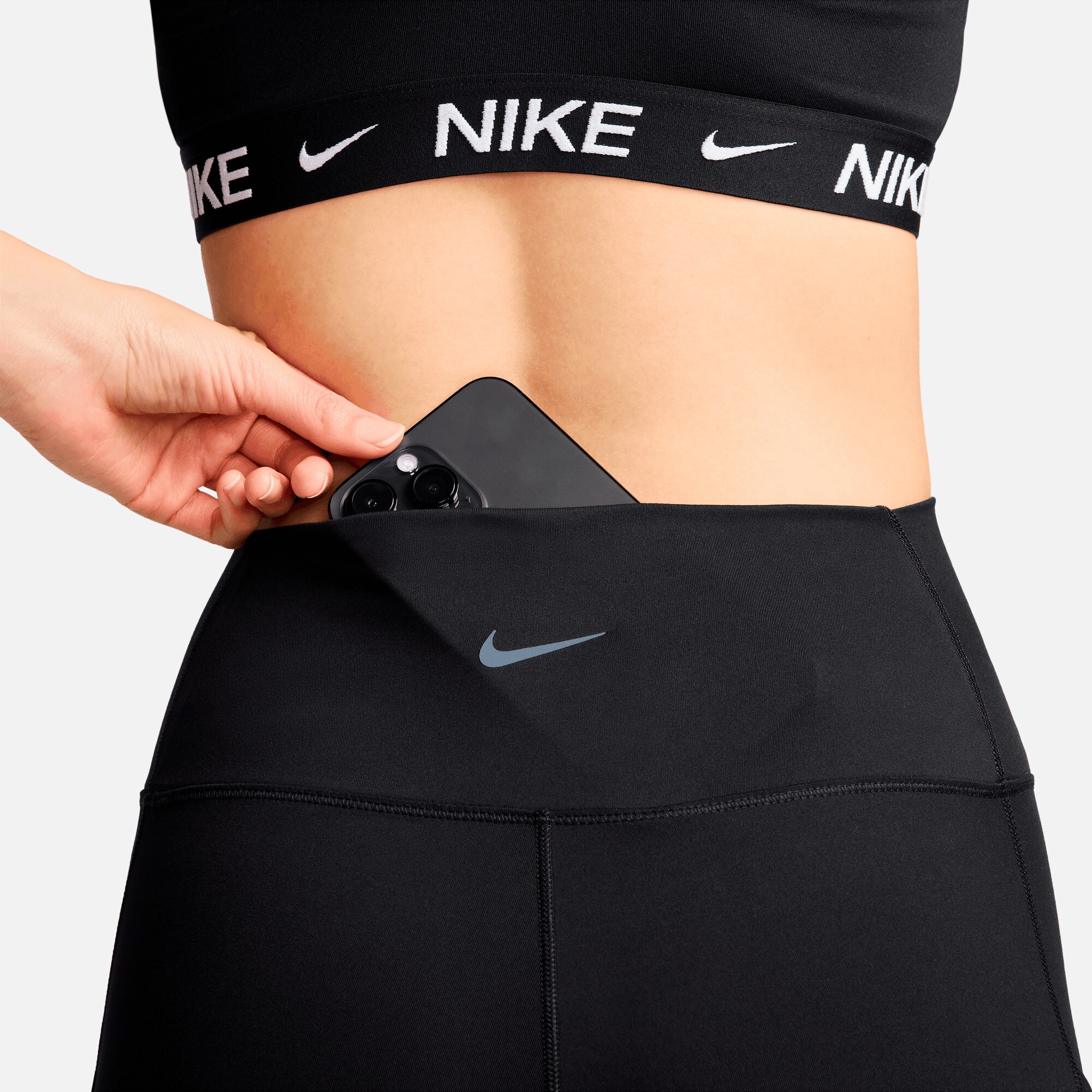 NIKE, Nike One Women'S High-Waisted 7/8 L