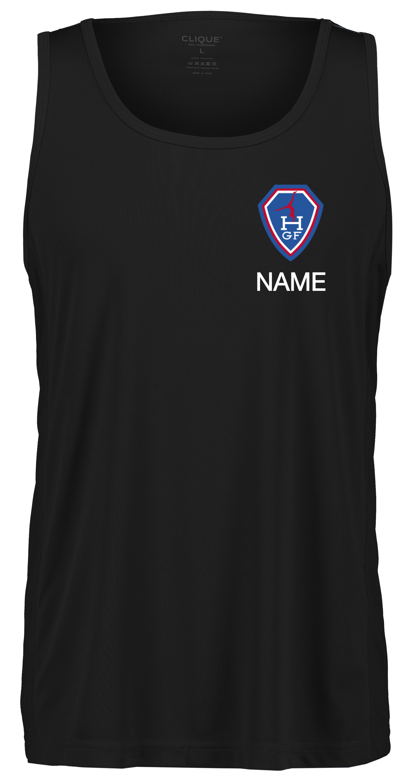 
CLIQUE, 
Active Tanktop M, 
Detail 1

