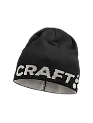 Adv Nordic Training Merino Logo Hat - Black-Ghost Standard Small1x1