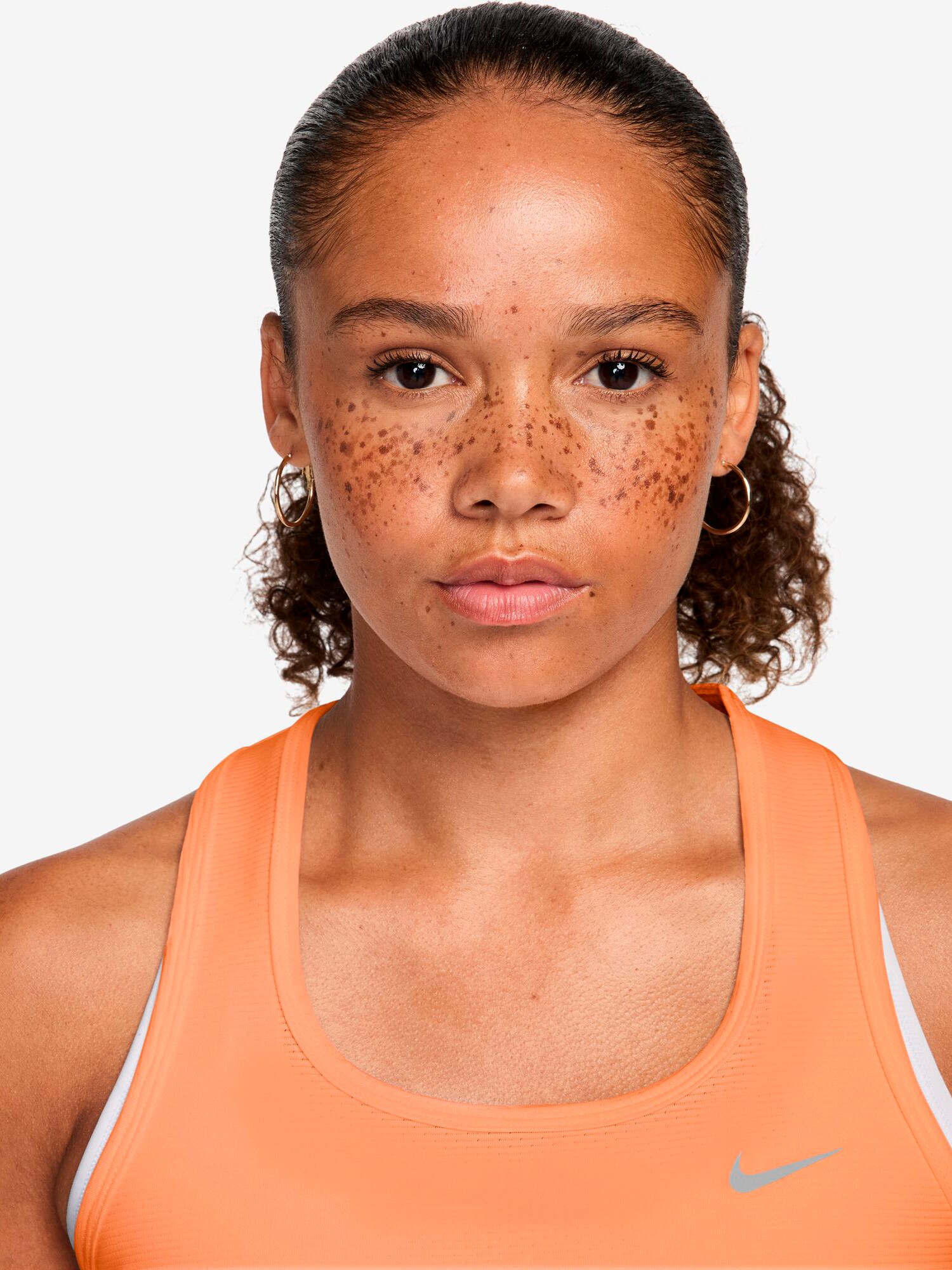 NIKE, W NK TEMPO DF CROP MESH TANK