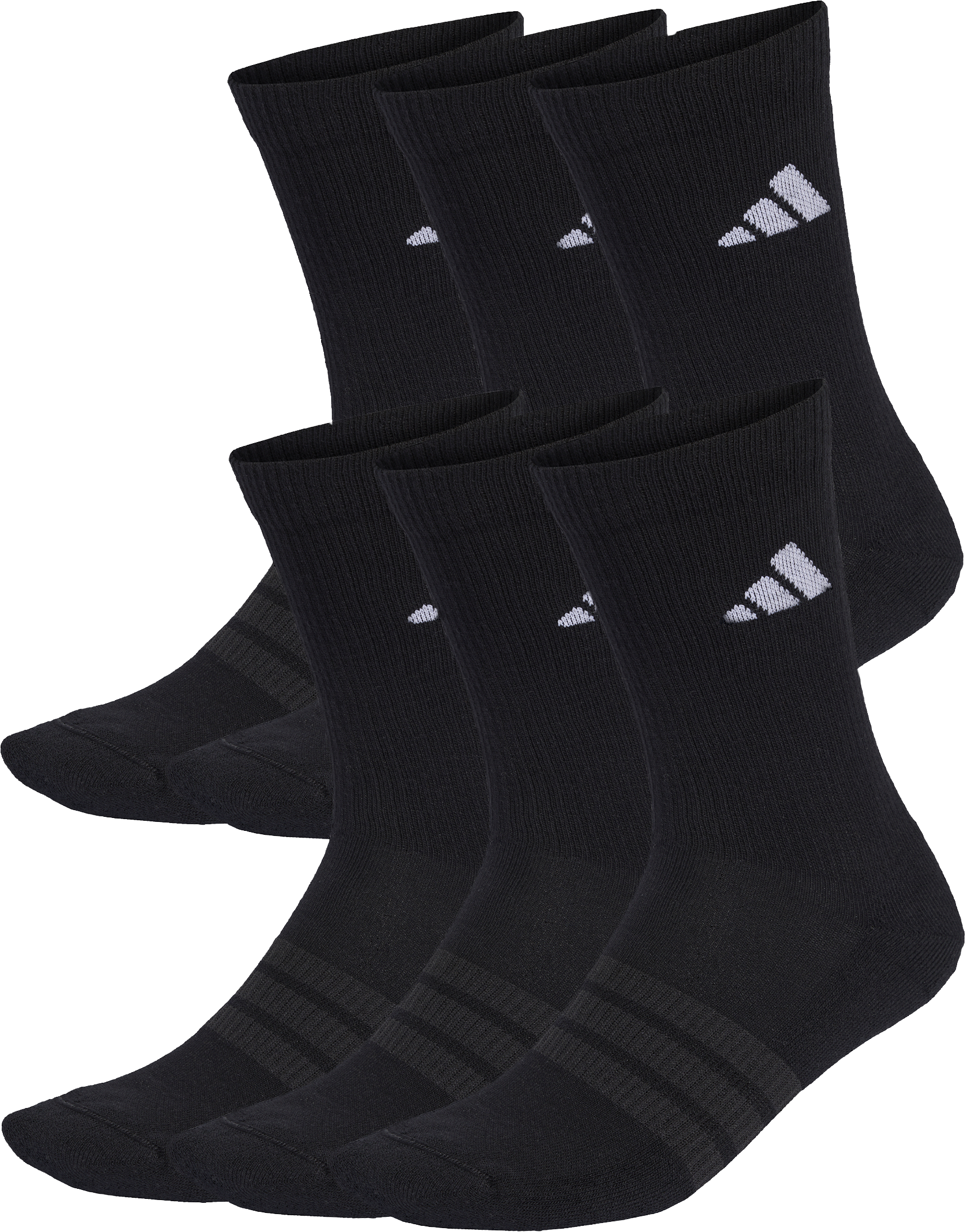 
ADIDAS, 
Cushioned Crew Socks 6 Pair Pack, 
Detail 1
