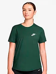 W Nsw Tee Club - FIR/WHITE Model01 Small1x1