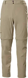 BRONO SOFTSHELL ZIP OFF PANT MEN - PEBBLE Standard Small1x1