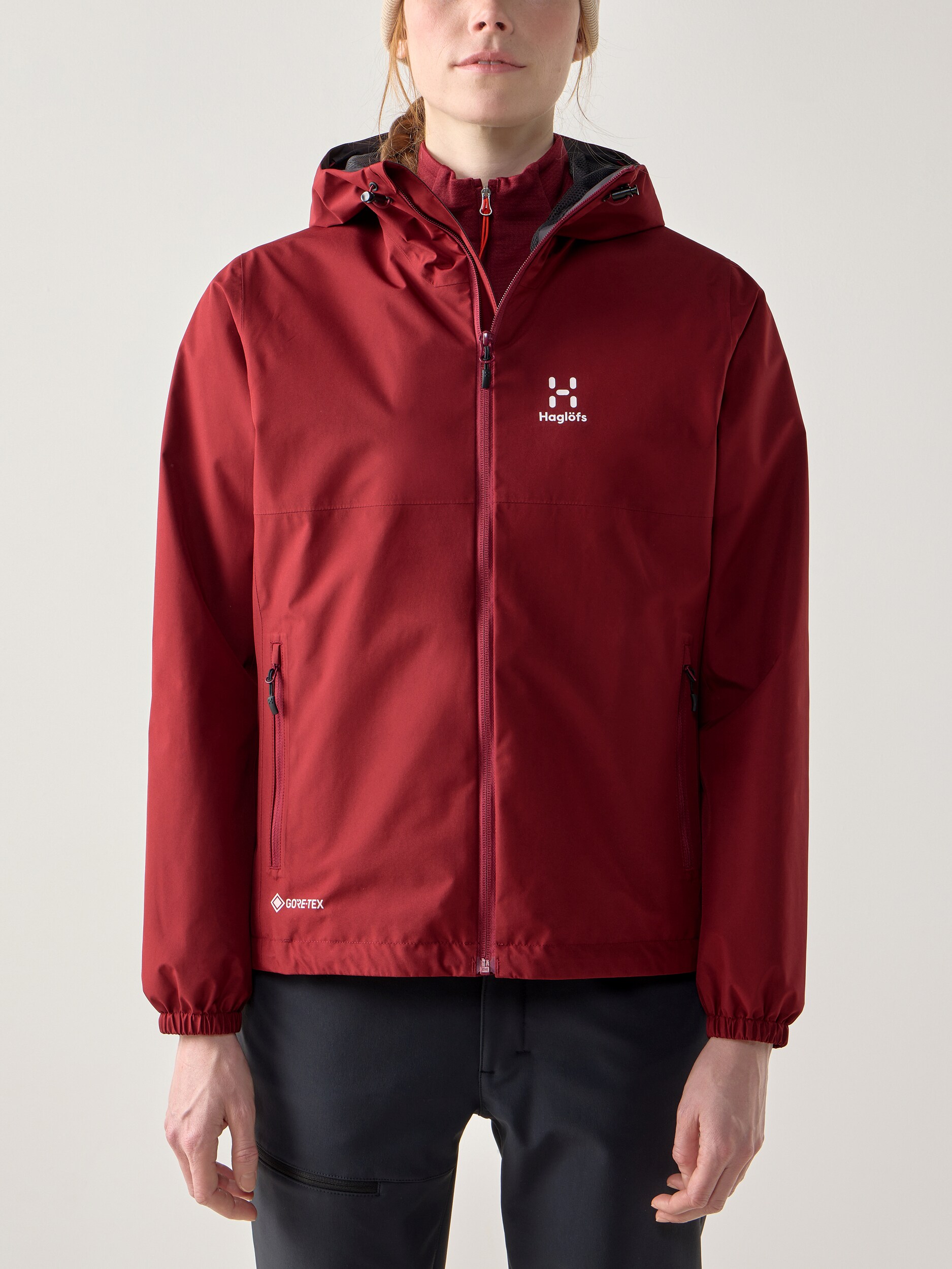 
HAGL&Ouml;FS, 
KAISE GTX JACKET WOMEN, 
Detail 1
