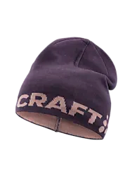 Adv Nordic Training Merino Logo Hat - Dk Plum Standard Small1x1