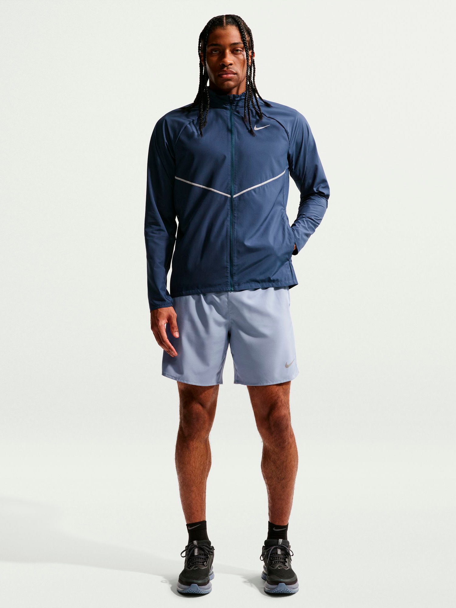 NIKE, NIKE MILER MEN'S UV REPEL RUNNING J