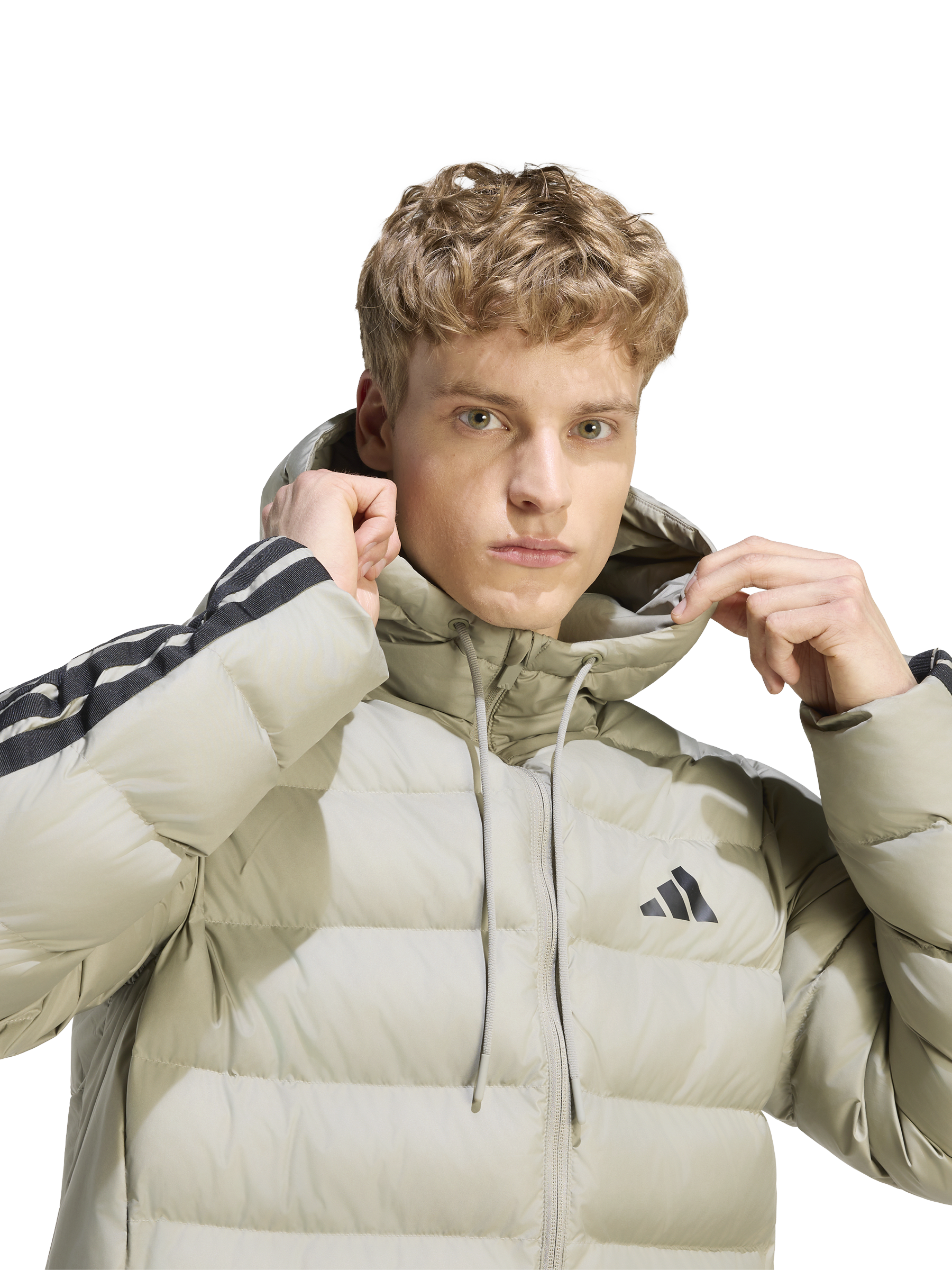ADIDAS, M Ess 3s Sd Hd Jk