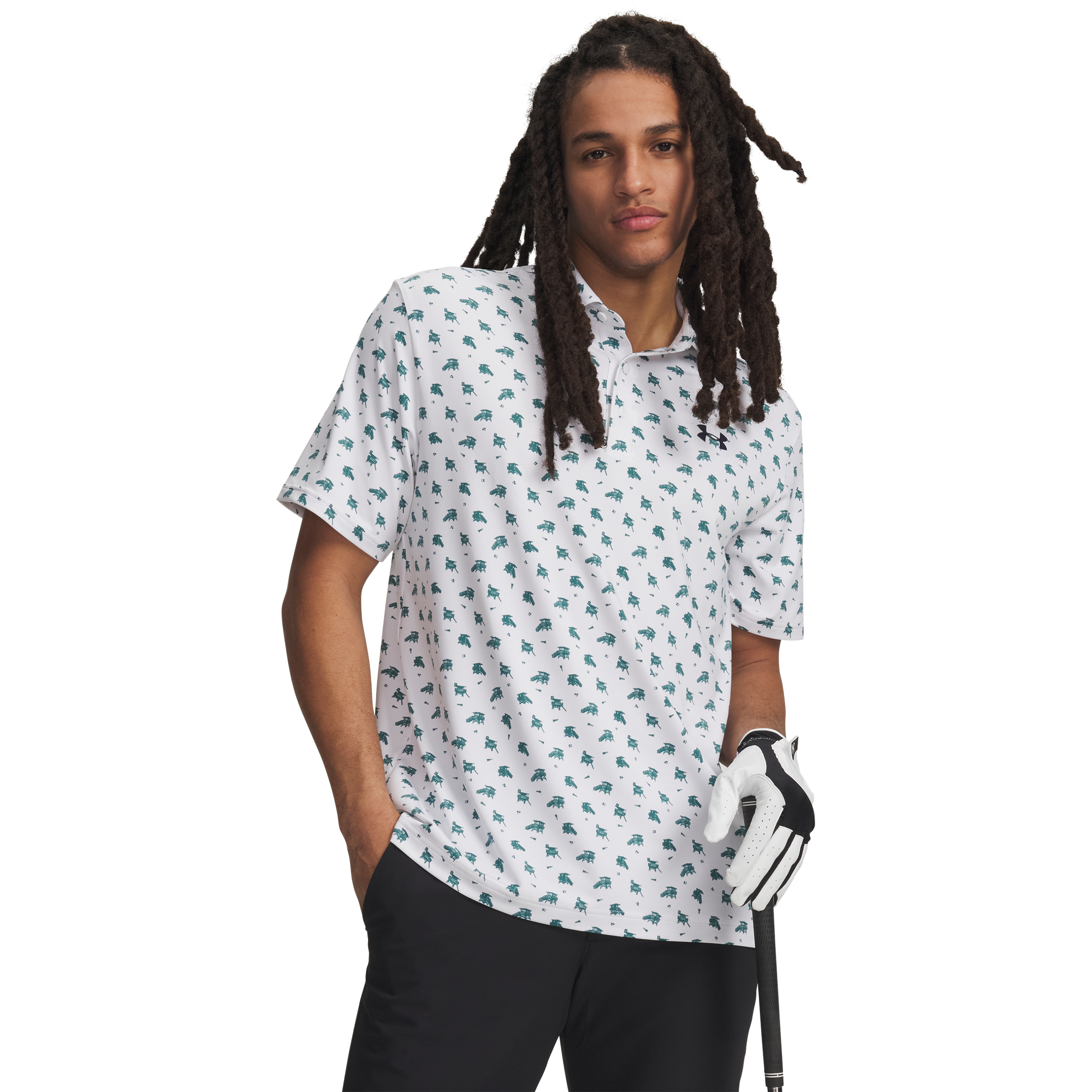 
UNDER ARMOUR, 
M Playoff 3.0 Printed Polo, 
Detail 1
