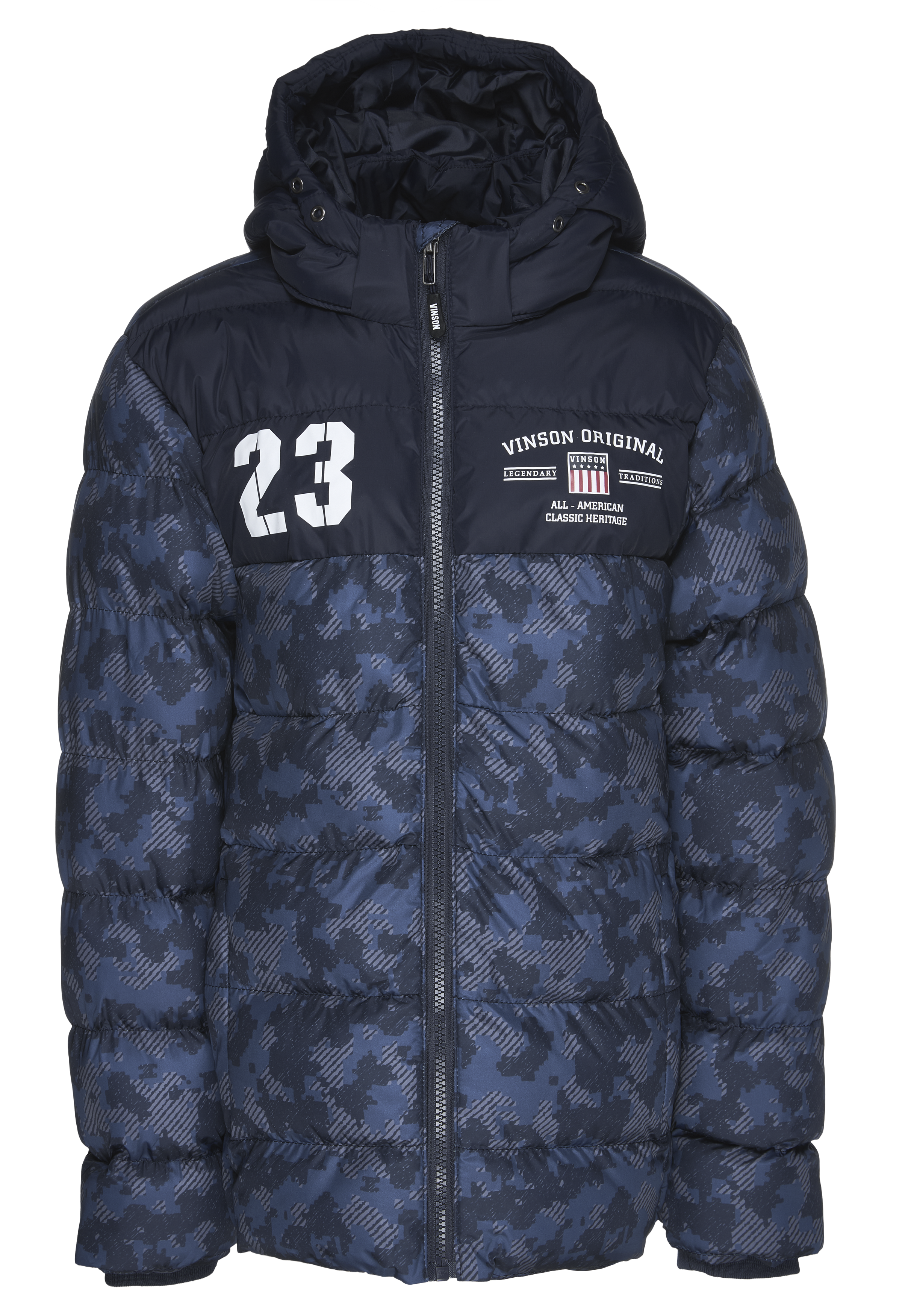 
VINSON, 
Vance Printed Jacket Jr, 
Detail 1
