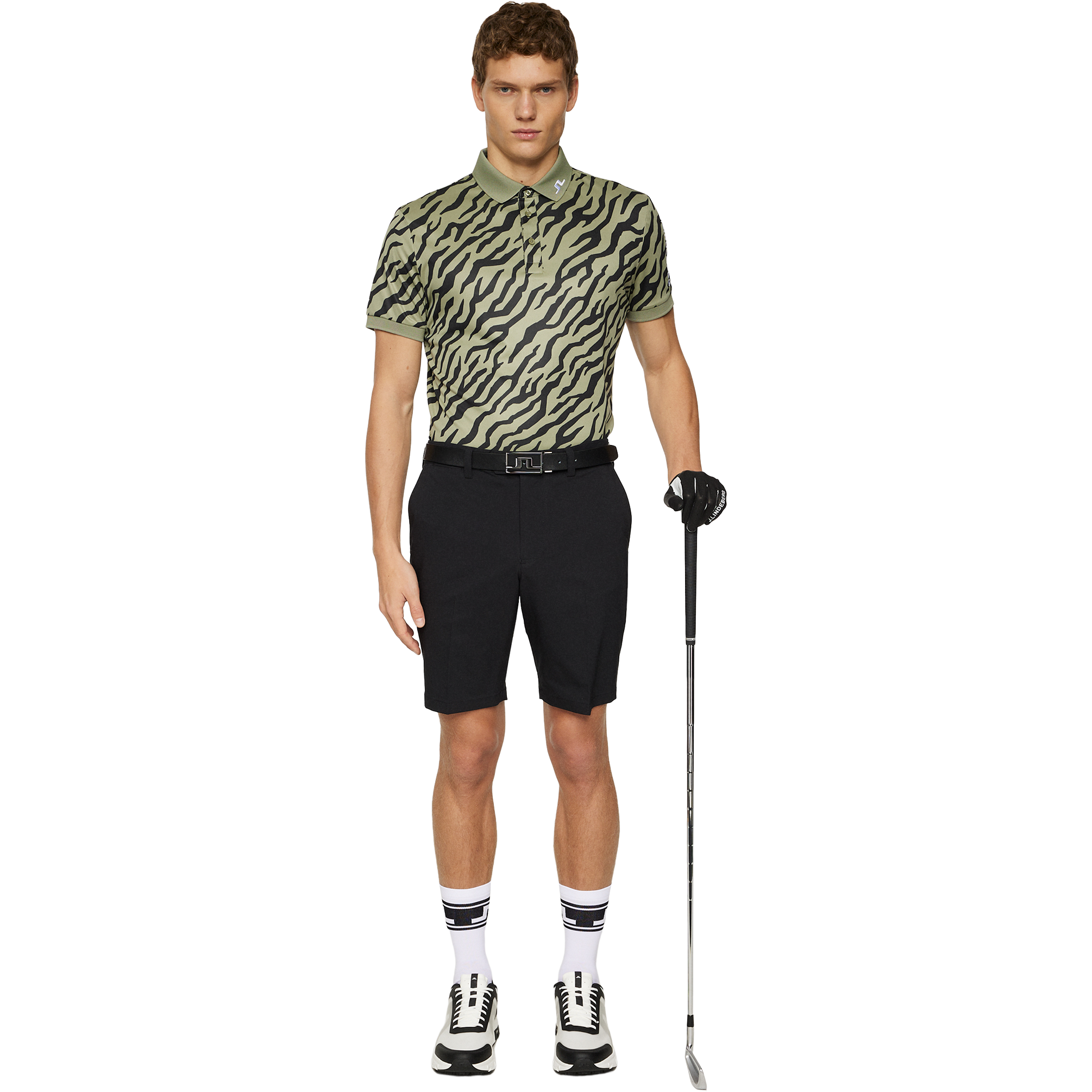 J LINDEBERG, Tour Tech Print Polo