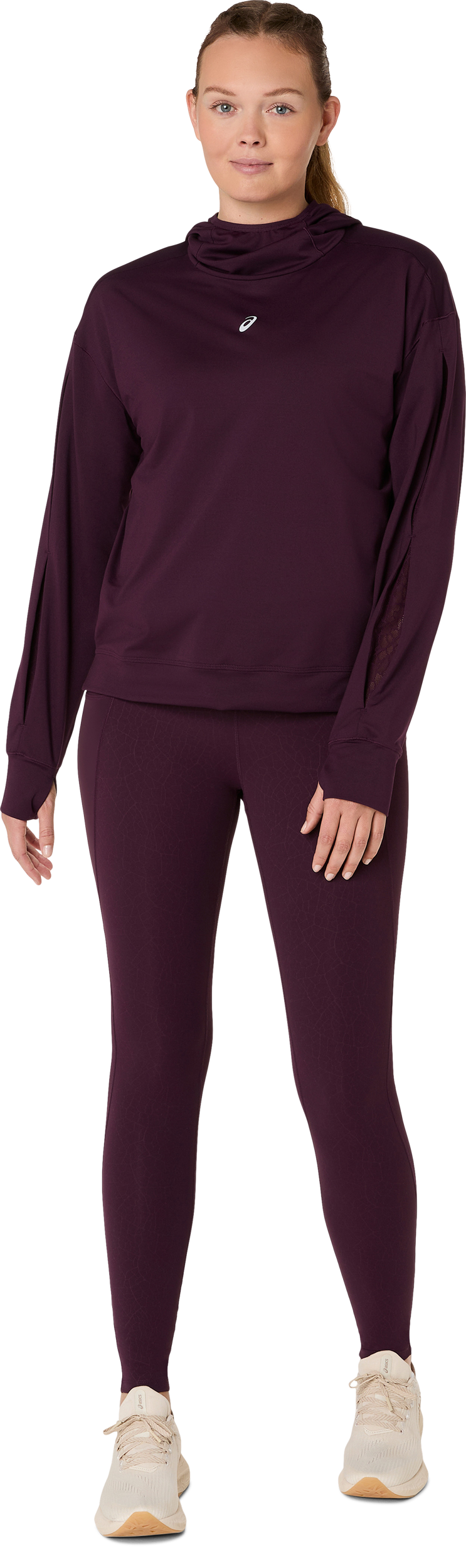 ASICS, W NAGINO RUN WINTER HOODIE