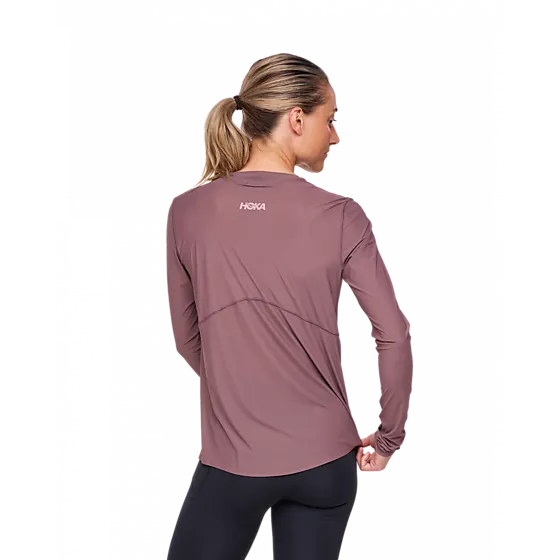HOKA,
W Airolite Run Long Sleeve,
Detail 2