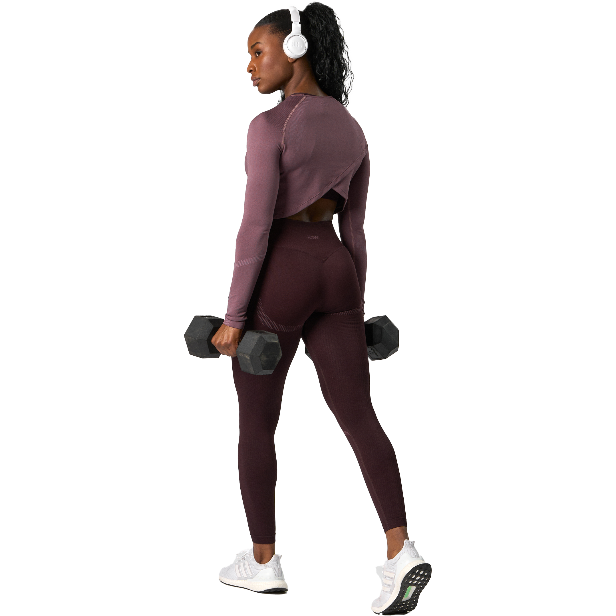 ICANIWILL, Impact Seamless Ls Crop Top