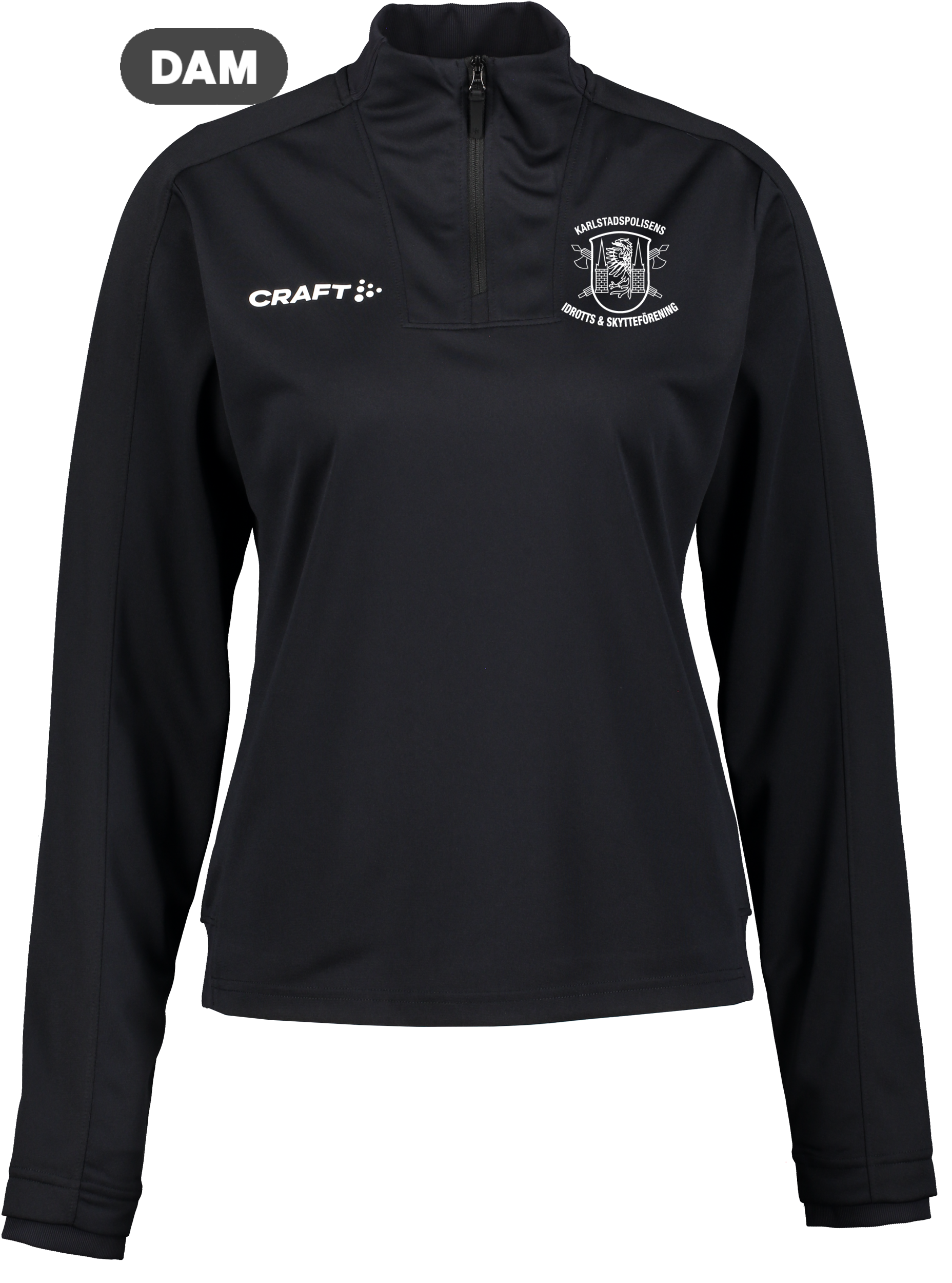 
CRAFT, 
Evolve 2.0 Half Zip W, 
Detail 1
