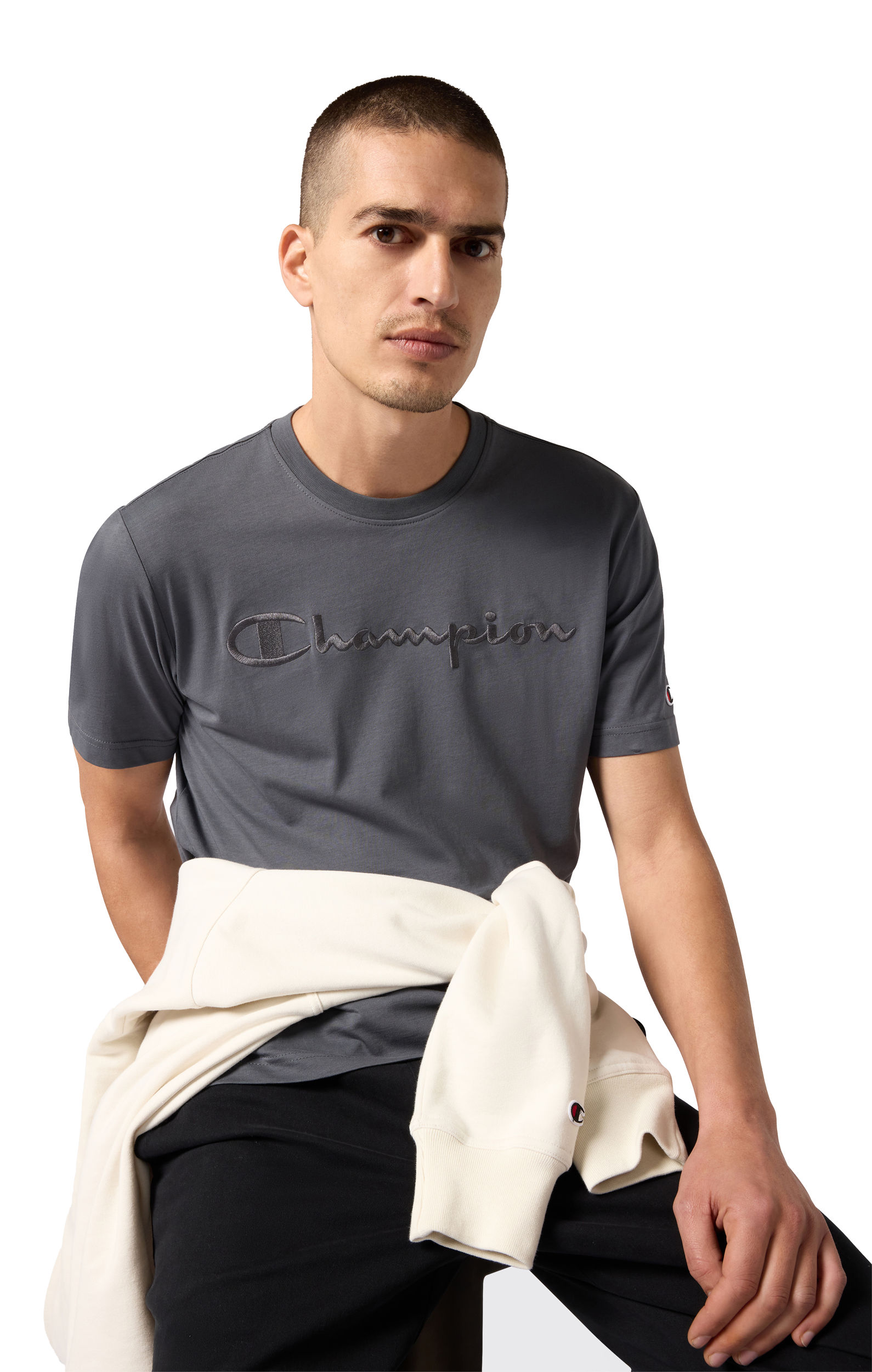 CHAMPION, M Big Logo Tee