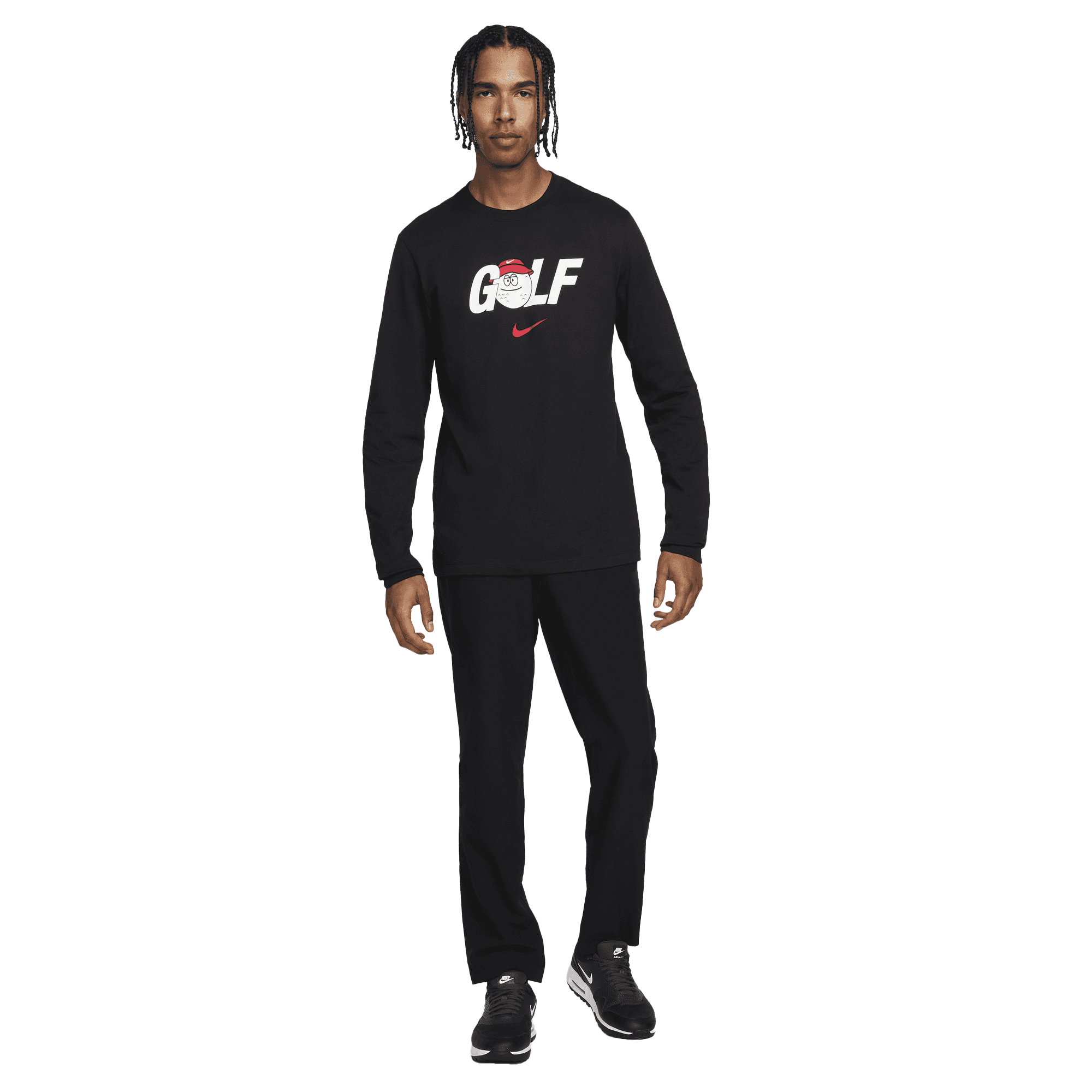 NIKE, Nike Men'S Long-Sleeve Golf T-Shirt Oc