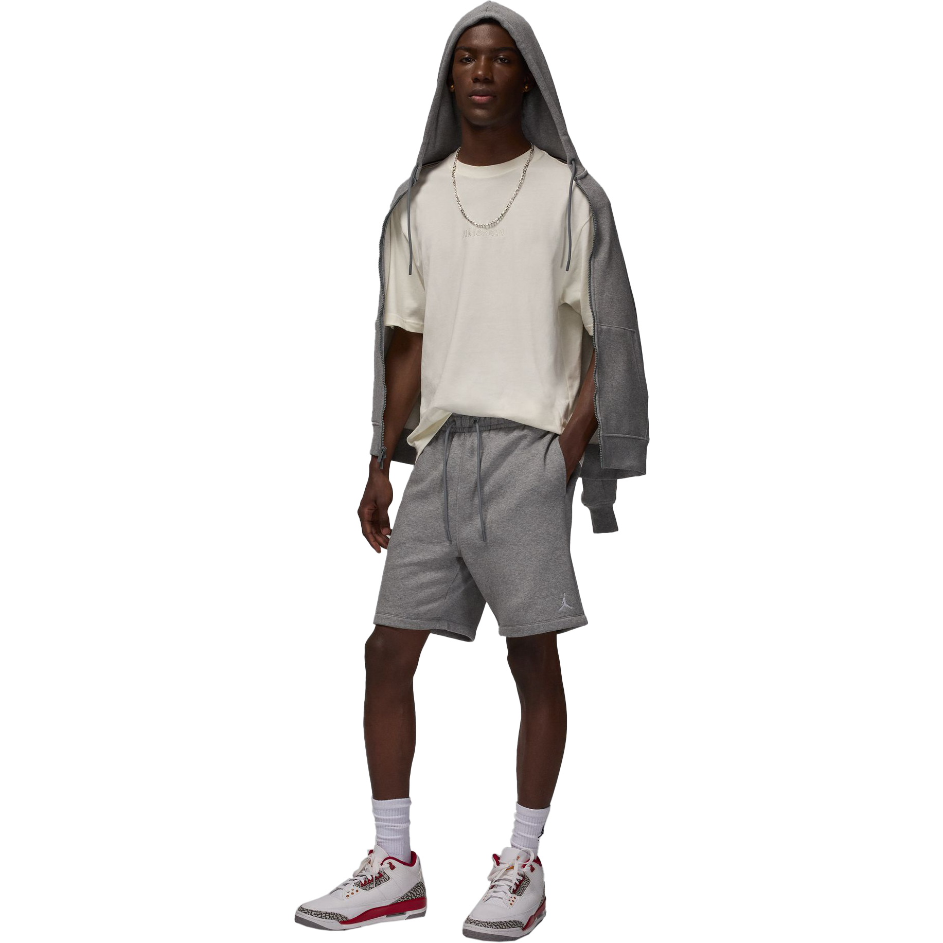 JORDAN, M J Brooklyn Fleece Shorts