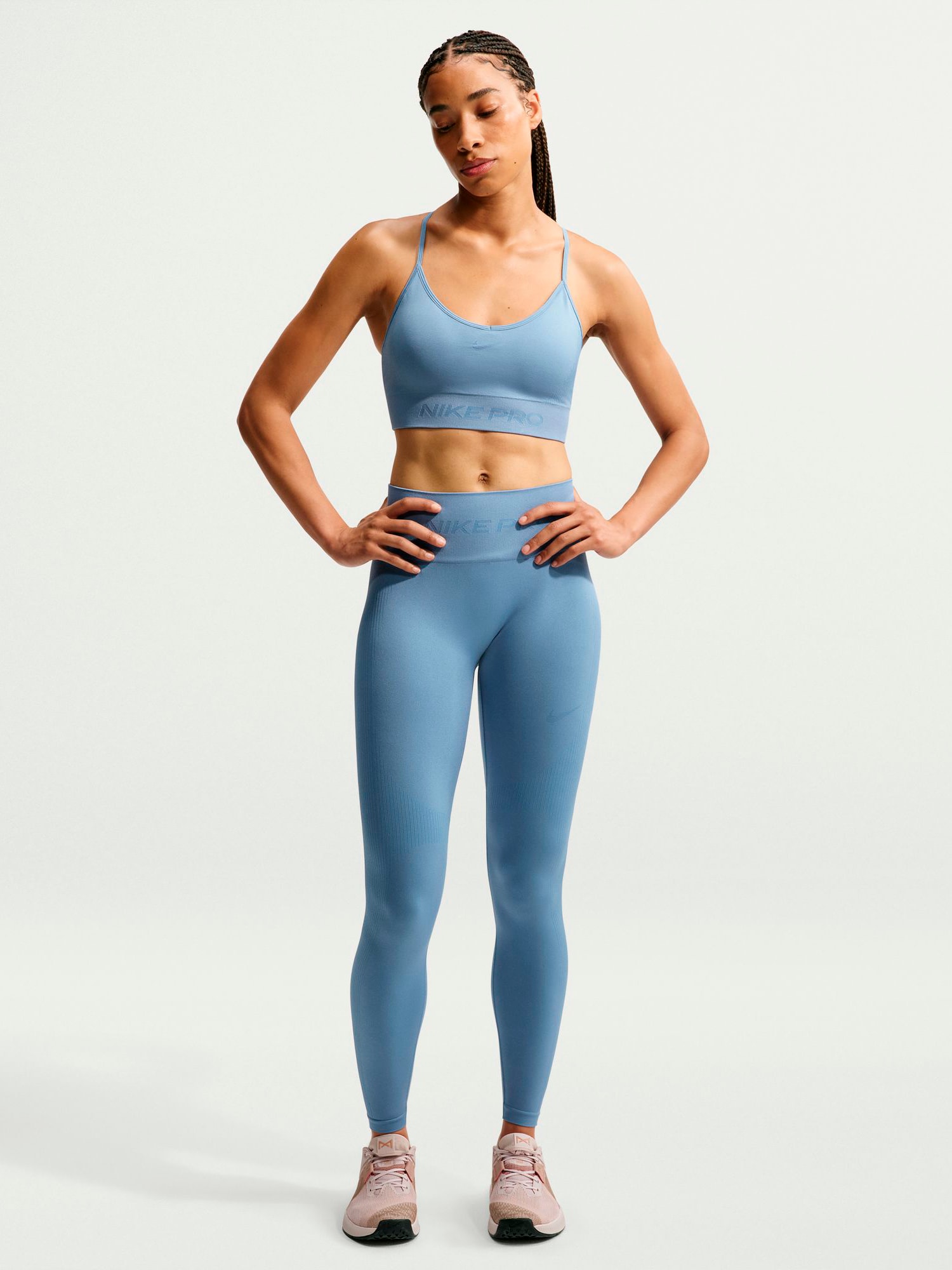 NIKE, NIKE PRO SEAMLESS WOMEN'S LIGHT-SUP