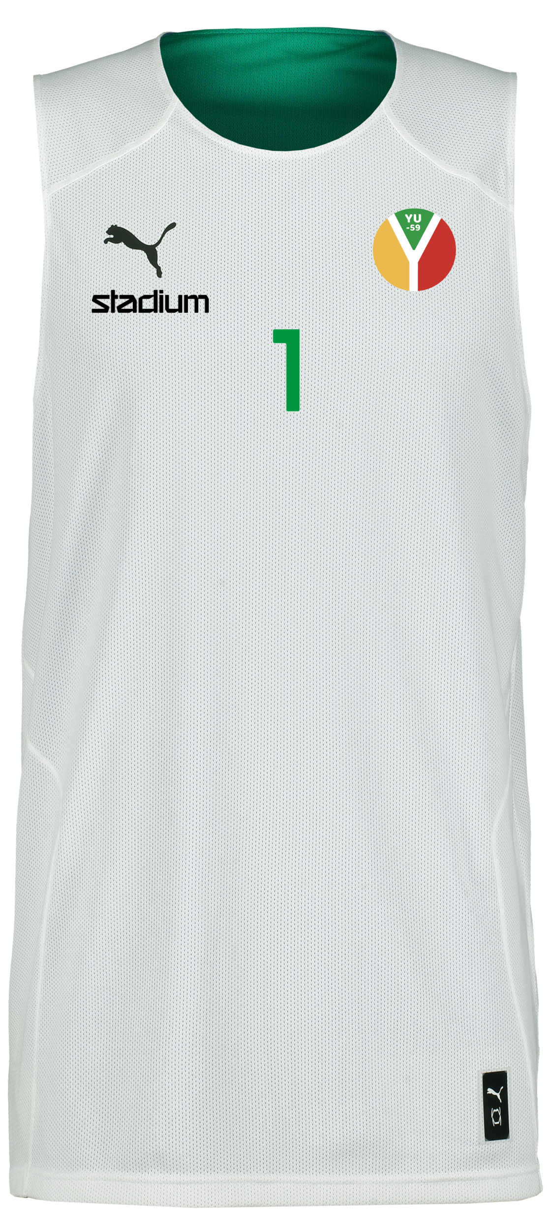 PUMA, Hoops Team Reverse Practice Jersey