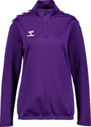 Core Xk Poly Sweat ½Zip W - Acai/White Standard Small1x1