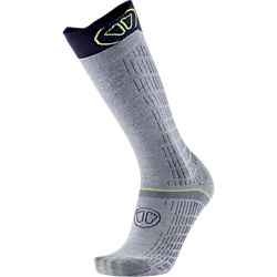 SKI MERINO PERFORMANCE SOCKS - WHITE/BLUE Standard Small1x1