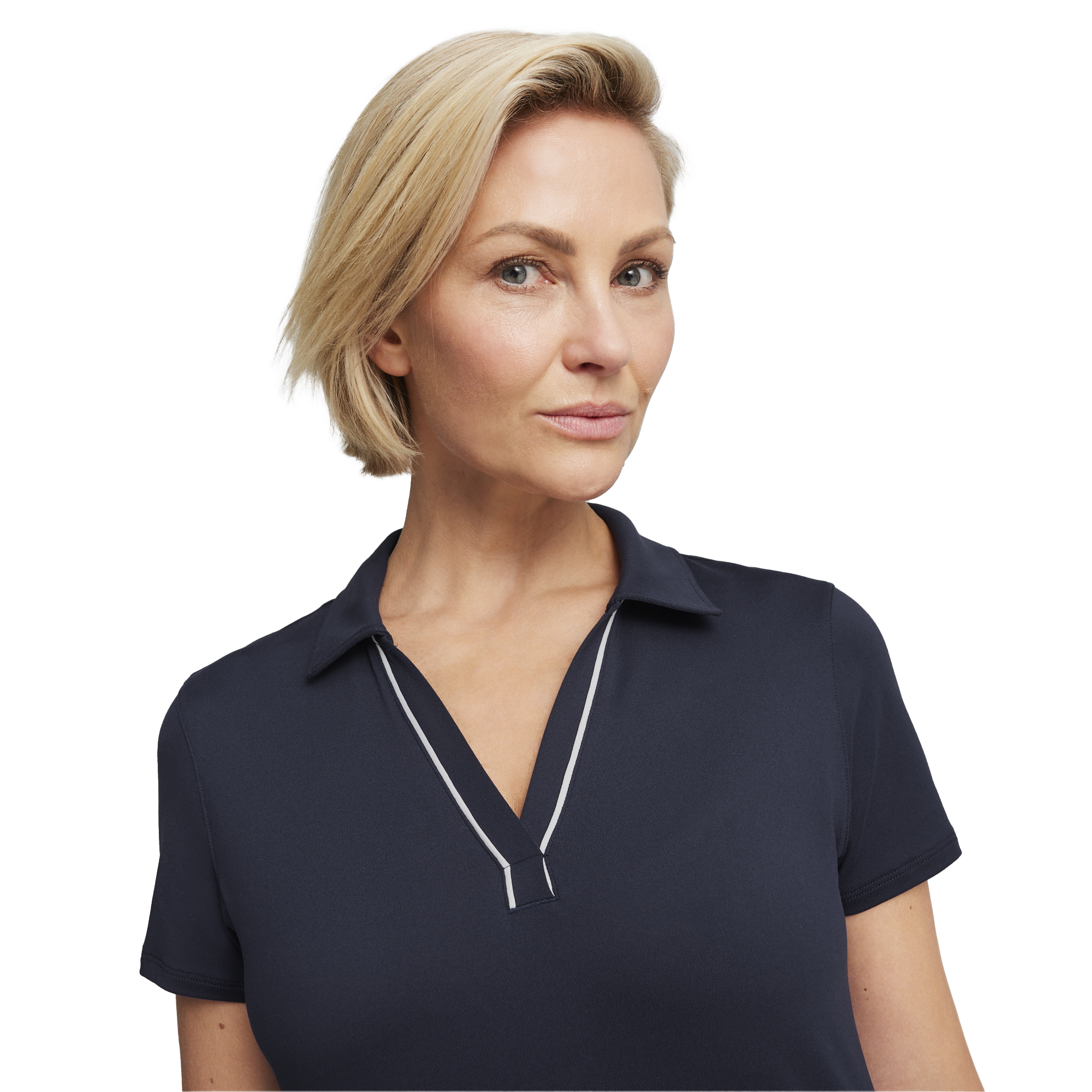 PUMA, W Cloudspun Piped Ss Polo