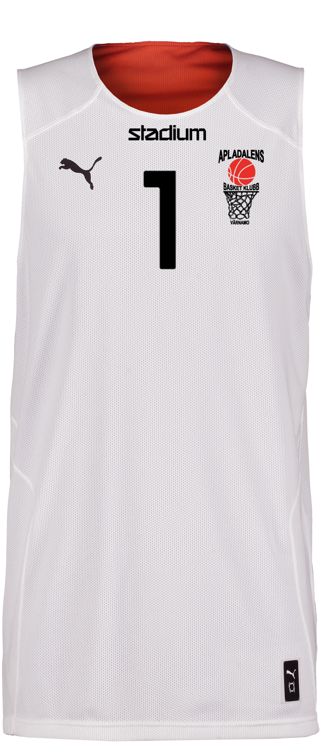 PUMA, Hoops Team Reverse Practice Jersey