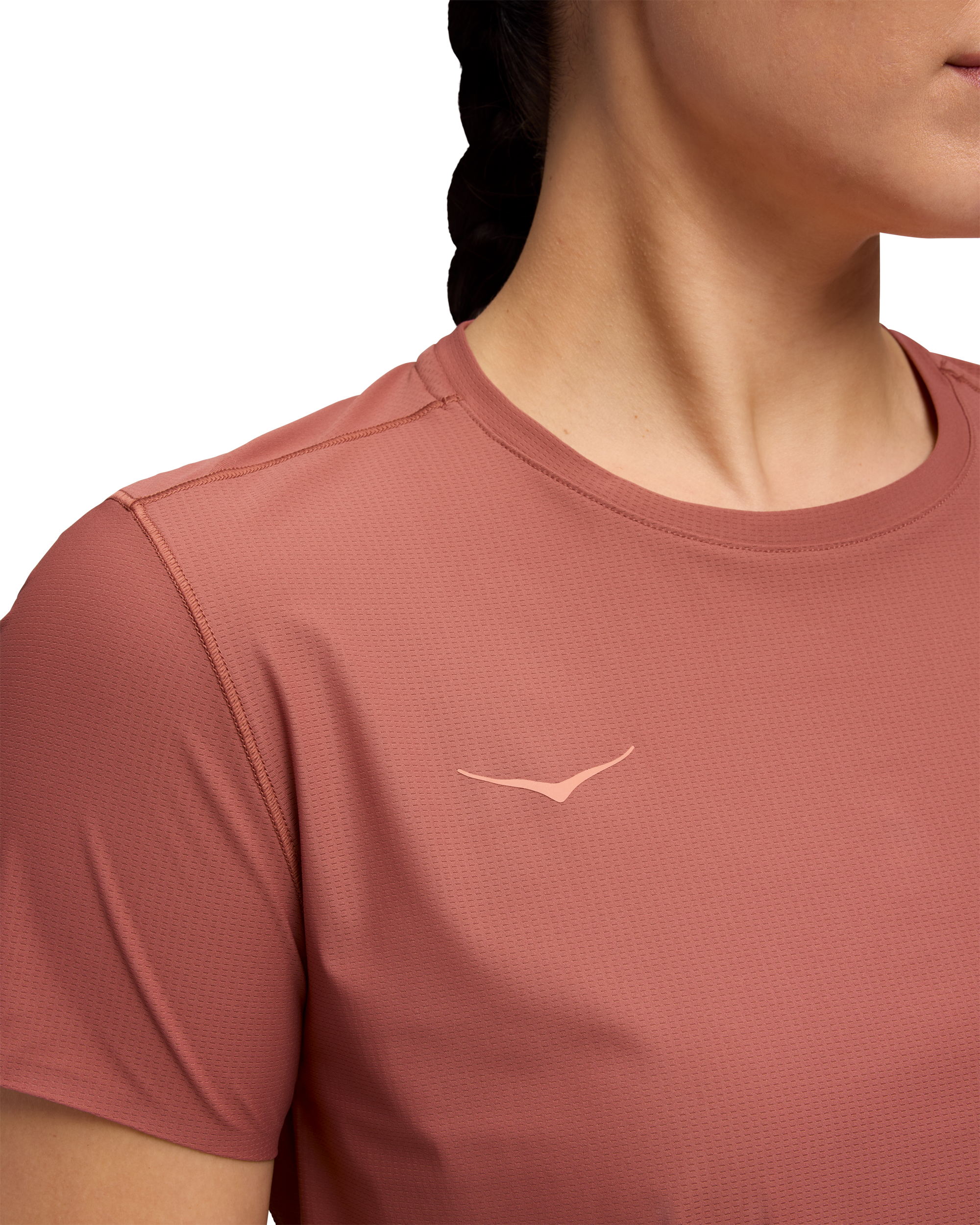 HOKA, W Airolite Run Short Sleeve