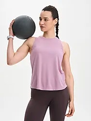 W BASE SINGLET - FADED LILAC Model01 Small1x1
