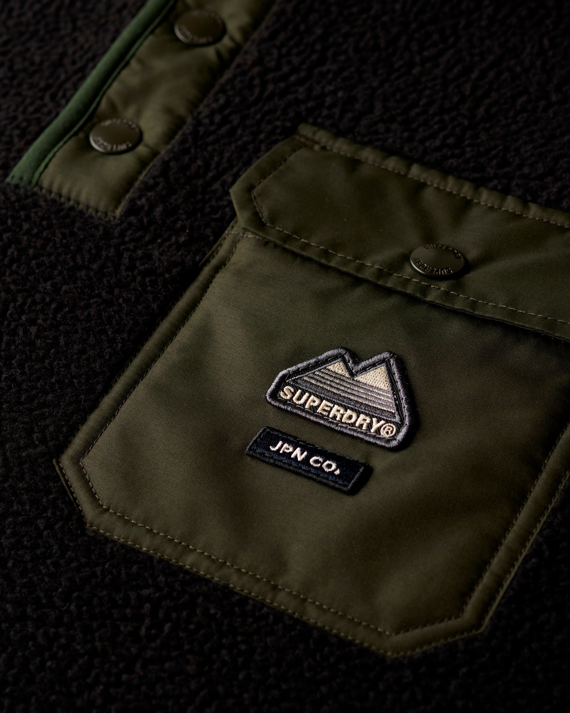 SUPERDRY, M Fuji Fleece &frac12; Zip